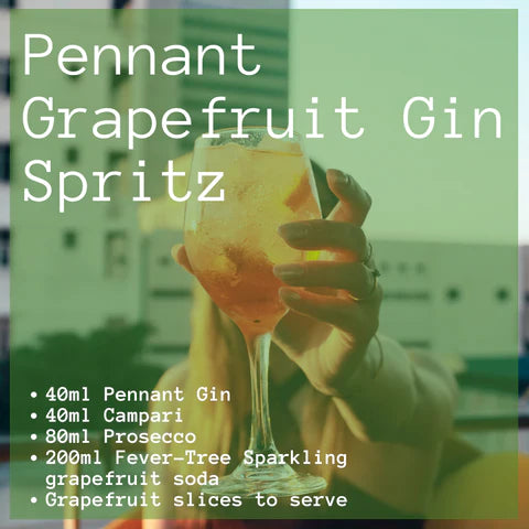 Pennant Grapefruit Gin Spritz.
