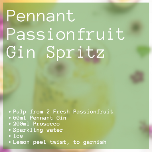 Pennant Passionfruit Gin Spritz